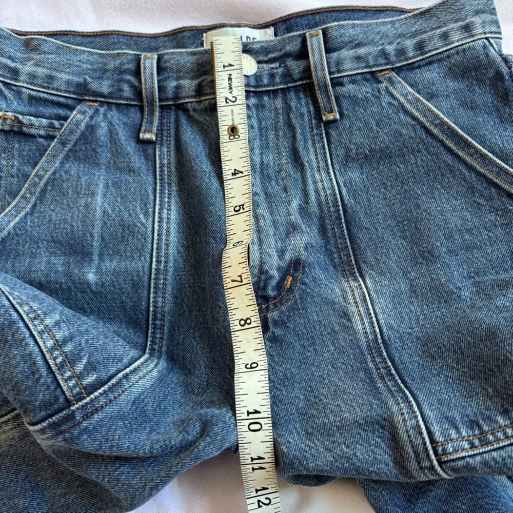 AGOLDE I US 25 (W28) Cooper Cargo Denim Jean I mid-wash blue - Picture 10 of 11